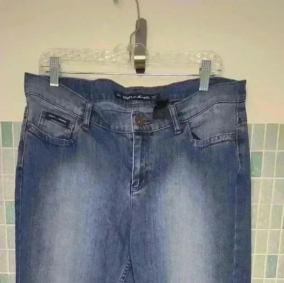 DKNY Y2K Plus Size Low Rise Flare Jeans - Picture 5 of 10